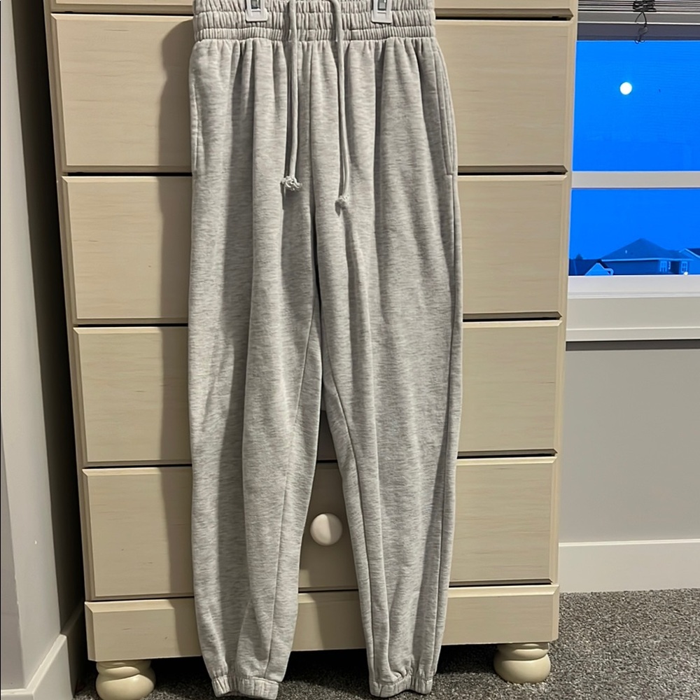 Gray Jogger Sweatpants